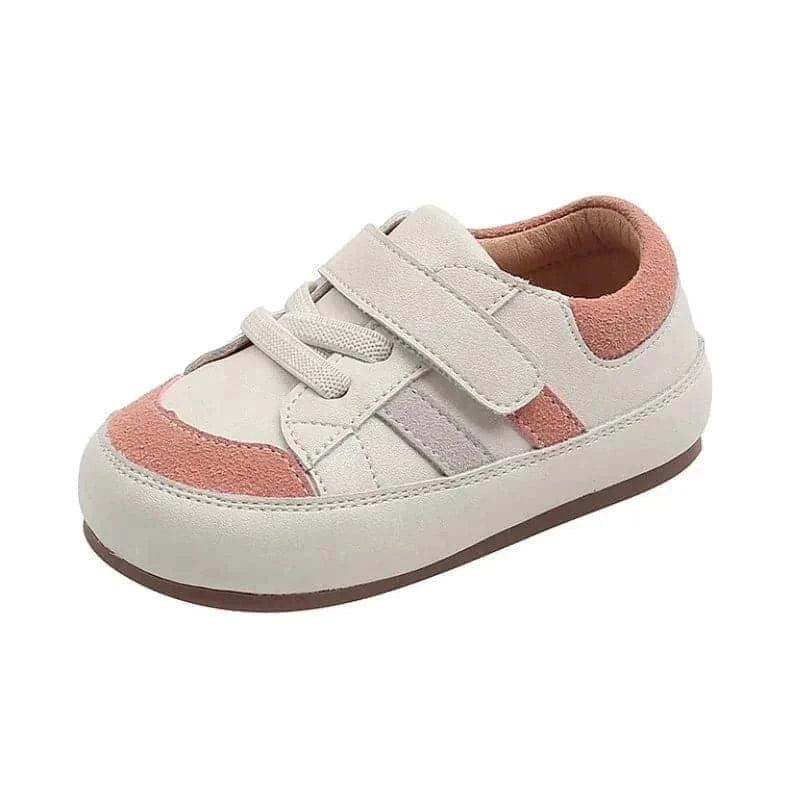 2024 Spring/Autumn/Summer Toddler Shoes Soft Breathable Microfiber Leather Sneakers - Angelodini