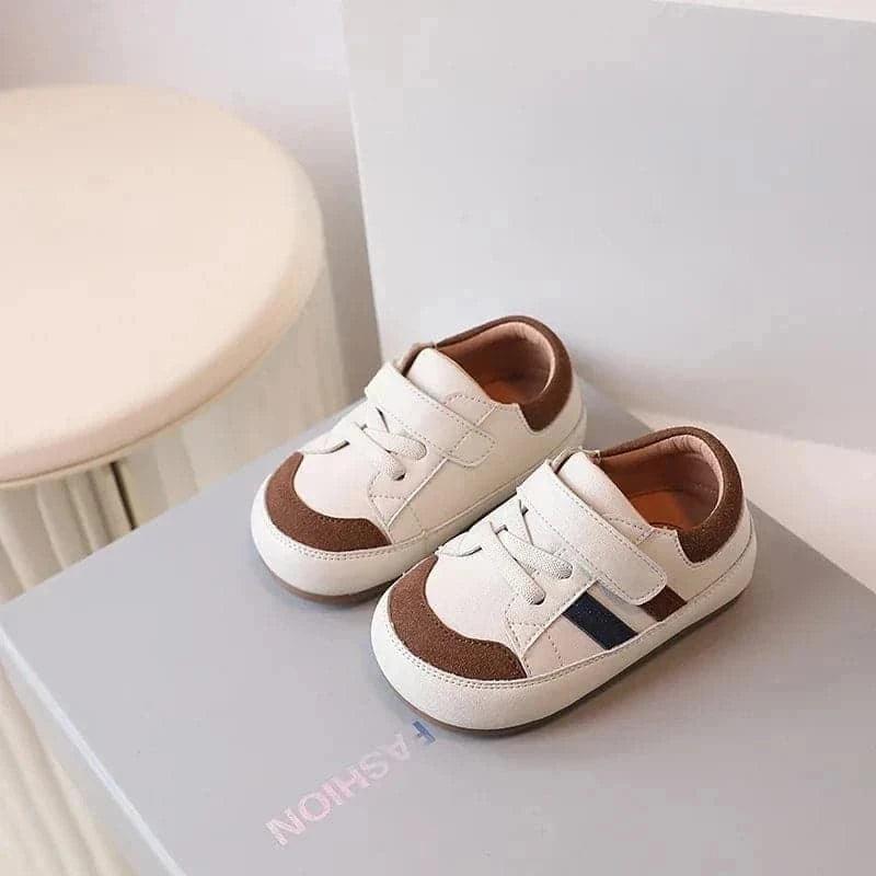 2024 Spring/Autumn/Summer Toddler Shoes Soft Breathable Microfiber Leather Sneakers - Angelodini