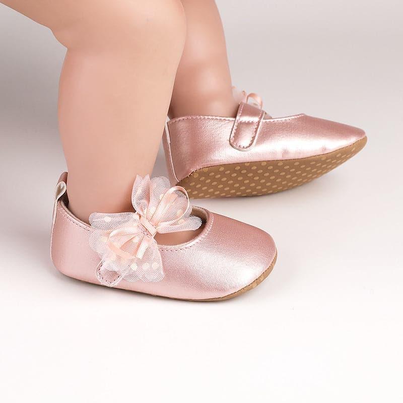 Angelodini Butterfly Blossom Princess Shoes for Babies | Spring/Autumn First Walkers - Angelodini