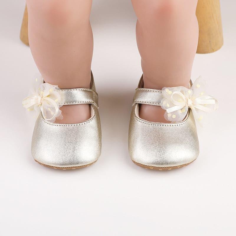 Angelodini Butterfly Blossom Princess Shoes for Babies | Spring/Autumn First Walkers - Angelodini