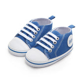 Angelodini Soft Sole Canvas Babies Shoes | Comfortable First Walkers - Angelodini