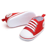 Angelodini Soft Sole Canvas Babies Shoes | Comfortable First Walkers - Angelodini