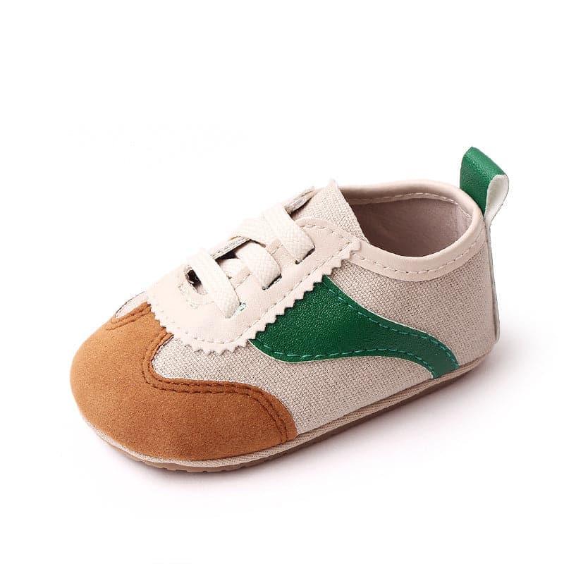 Angelodini Suede Mid-Calf Lace-Up First Walker Shoes for Babies | Soft Sole Infant Shoes - Angelodini