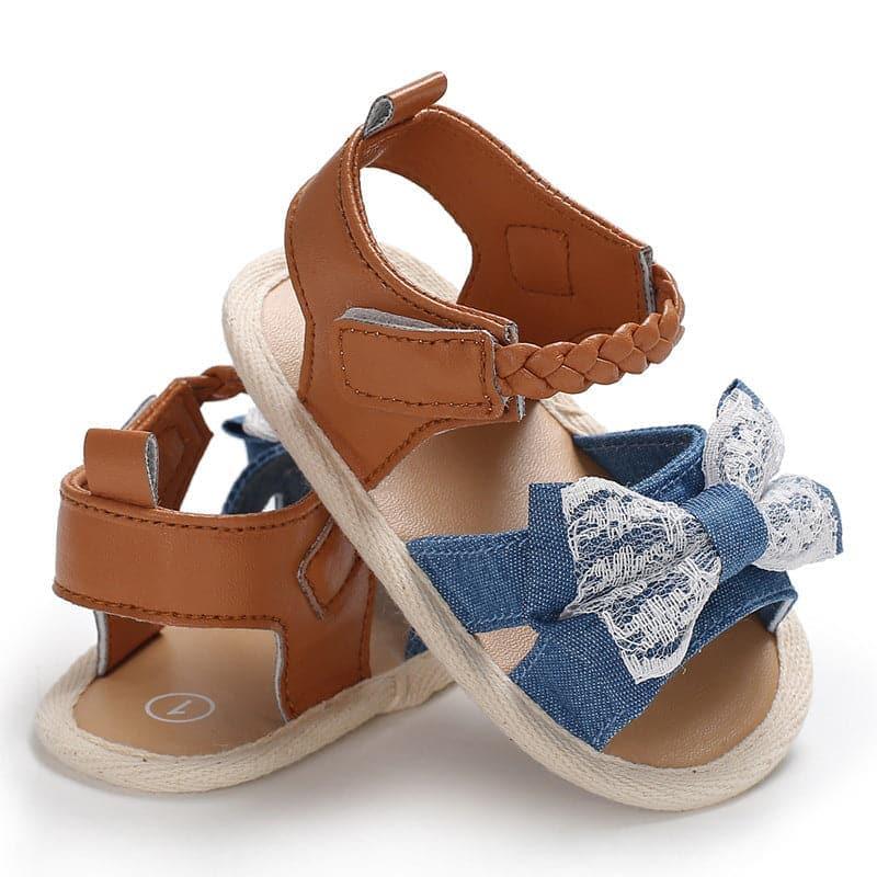 Angelodini Summer Princess Toddler Shoes | Soft-Sole Baby Sandals - Angelodini