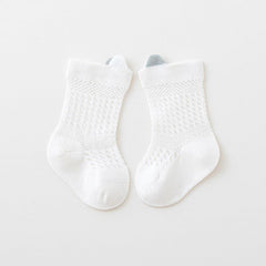 Summer Thin Mid-Calf Baby Socks - Angelodini