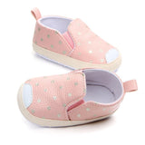 Baby Polka Dot Board Shoes Casual Toddler Shoes - Angelodini