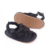 Baby Sandals Simple Hemp Rope Open-toe Sandals for Toddlers - Angelodini