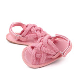 Baby Sandals Simple Hemp Rope Open-toe Sandals for Toddlers - Angelodini