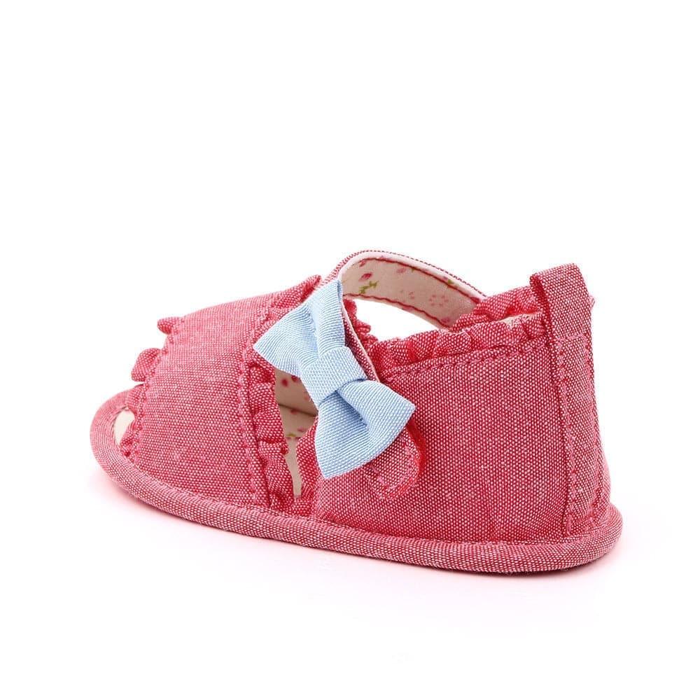 Bow Baby Soft Sole Anti Slip Toddler Shoes Marry Jane Lace Baby Shoes Baby Sandals - Angelodini