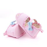 Bow Baby Soft Sole Anti Slip Toddler Shoes Marry Jane Lace Baby Shoes Baby Sandals - Angelodini