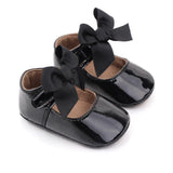 Bow Velcro Princess Shoes Mary Jane Toddler Shoes - Angelodini