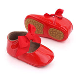 Bow Velcro Princess Shoes Mary Jane Toddler Shoes - Angelodini