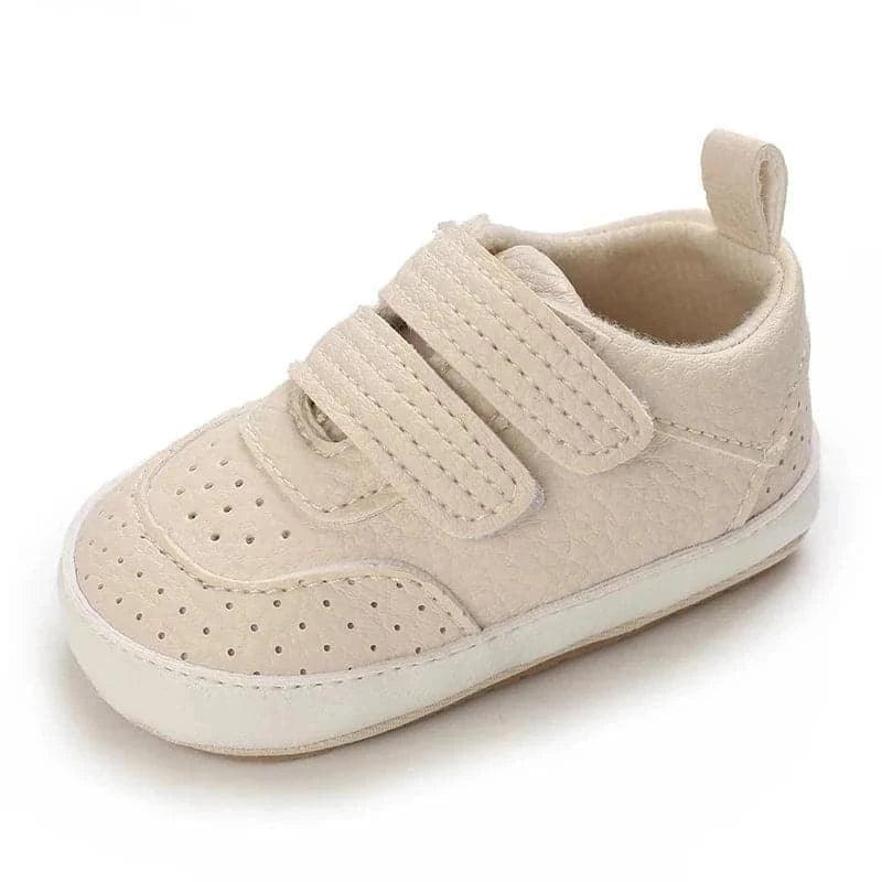 Cute Newborn Kid Causal Sneakers Soft Sole Crib Shoes - Angelodini