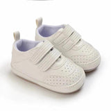 Cute Newborn Kid Causal Sneakers Soft Sole Crib Shoes - Angelodini