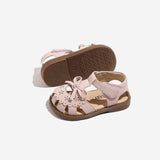 Fashion Baby Sandals Baby Soft Soled Shoes Baotou Princess Shoes - Angelodini