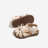 Fashion Baby Sandals Baby Soft Soled Shoes Baotou Princess Shoes - Angelodini