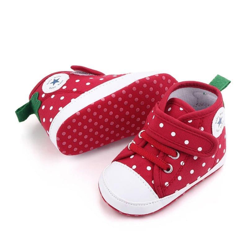 High-layer Velcro Checkers classical Toddler Shoes - Angelodini