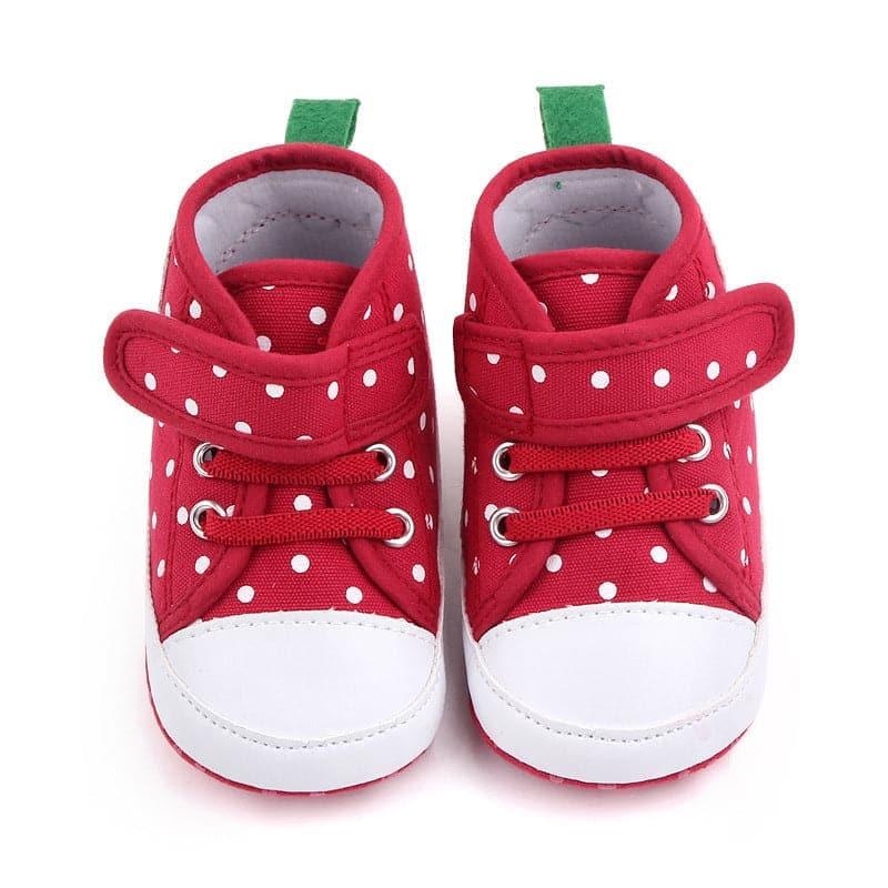 High-layer Velcro Checkers classical Toddler Shoes - Angelodini