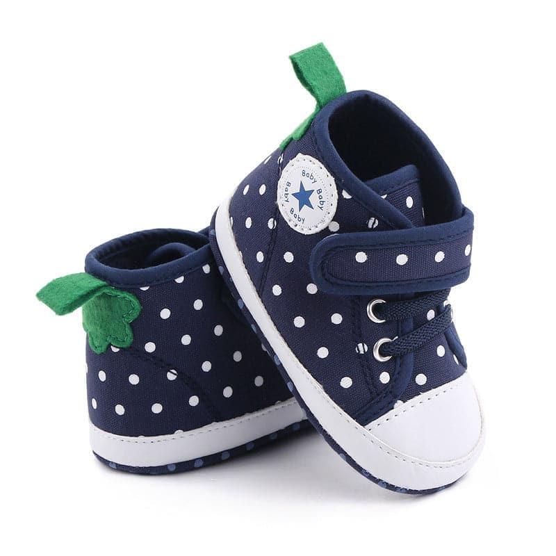 High-layer Velcro Checkers classical Toddler Shoes - Angelodini