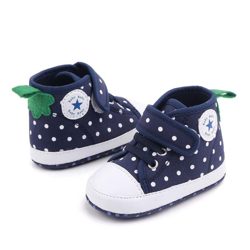 High-layer Velcro Checkers classical Toddler Shoes - Angelodini