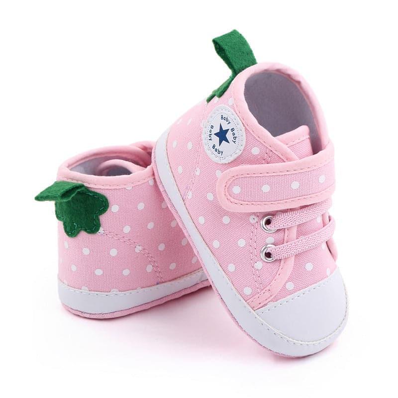 High-layer Velcro Checkers classical Toddler Shoes - Angelodini