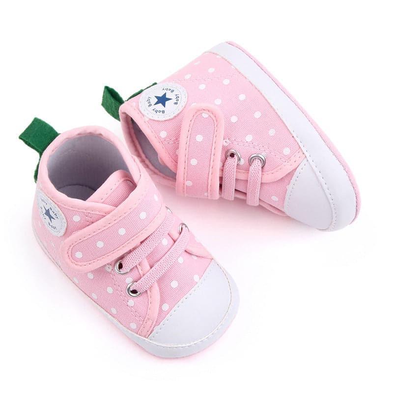 High-layer Velcro Checkers classical Toddler Shoes - Angelodini