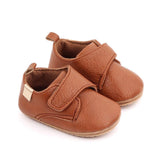 Korean Solid Velcro Toddler Shoes - Angelodini