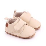 Korean Solid Velcro Toddler Shoes - Angelodini