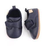 Korean Solid Velcro Toddler Shoes - Angelodini