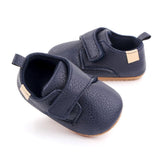 Korean Solid Velcro Toddler Shoes - Angelodini