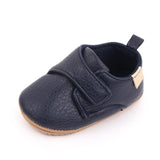 Korean Solid Velcro Toddler Shoes - Angelodini