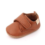 Korean Solid Velcro Toddler Shoes - Angelodini