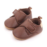 Korean Solid Velcro Toddler Shoes - Angelodini