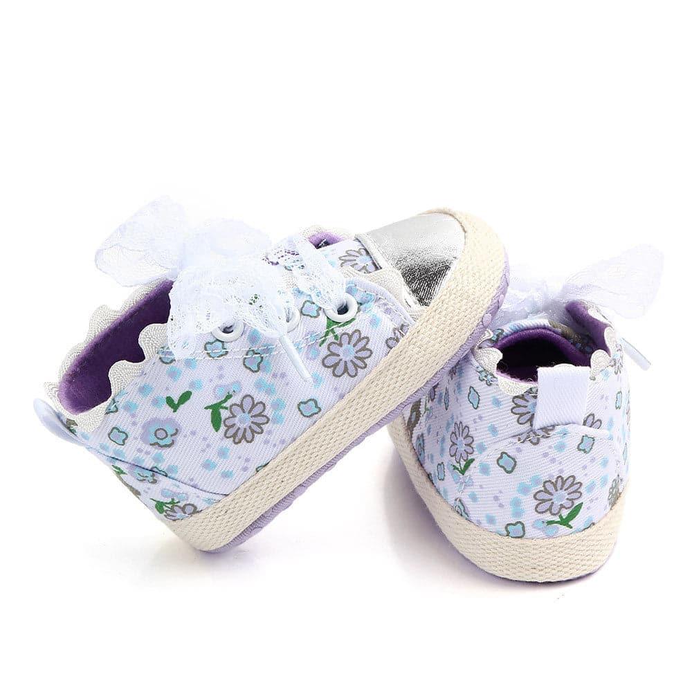 Lace-up Baby Shoes Soft-soled Toddlers - Angelodini