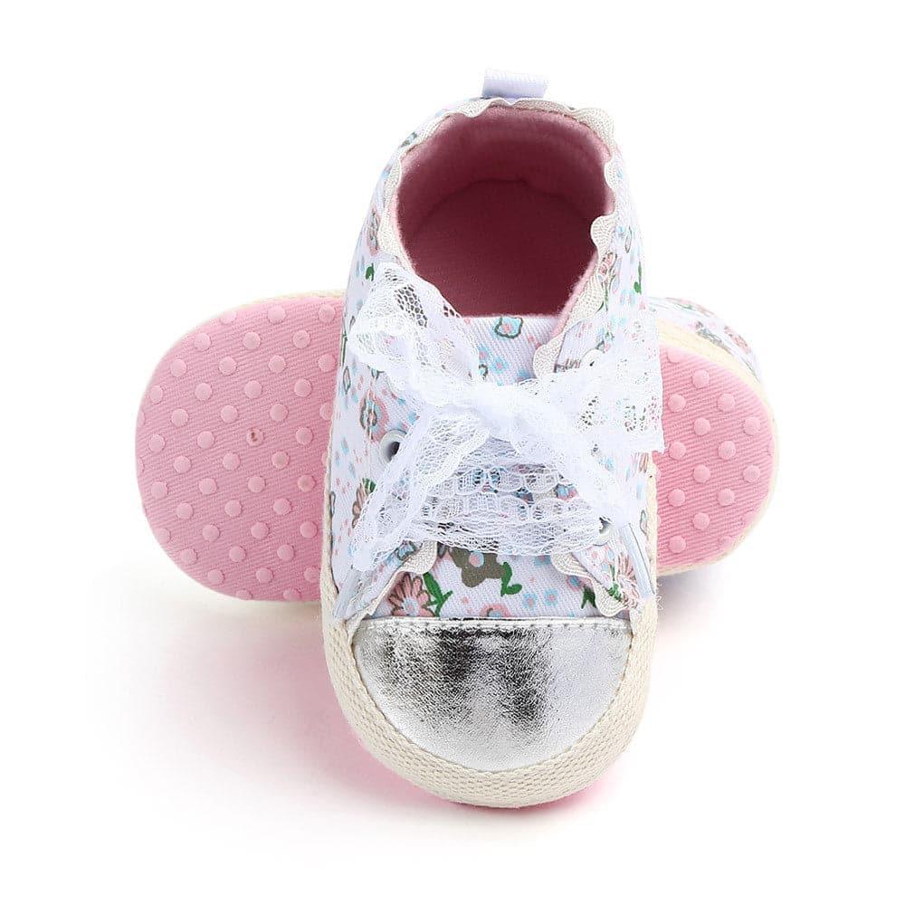 Lace-up Baby Shoes Soft-soled Toddlers - Angelodini