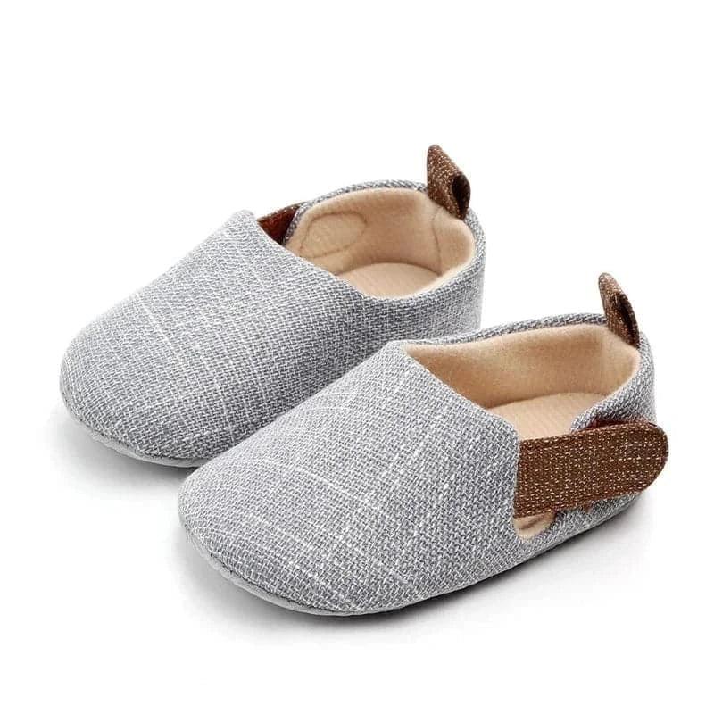 Soft Cotton Fabric First Walkers Nonslip Indoor Outdoor Shoes - Angelodini