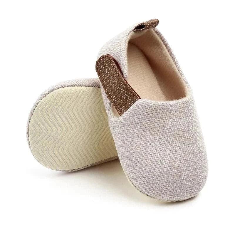 Soft Cotton Fabric First Walkers Nonslip Indoor Outdoor Shoes - Angelodini