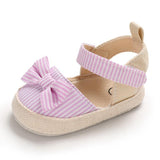 Summer Bow Princess Baby Toddler Baby Soft Soles - Angelodini