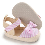 Summer Bow Princess Baby Toddler Baby Soft Soles - Angelodini