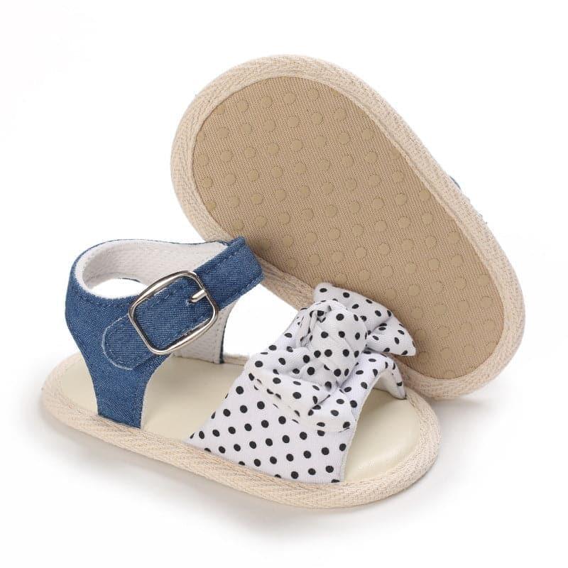 Summer Bow Princess Baby Toddler Shoes Soft-soled Baby Sandals - Angelodini