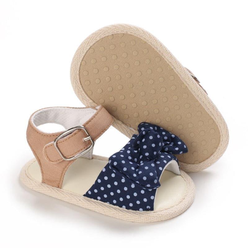 Summer Bow Princess Baby Toddler Shoes Soft-soled Baby Sandals - Angelodini