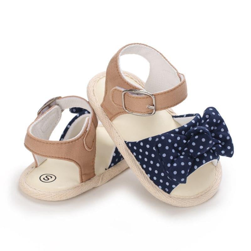 Summer Bow Princess Baby Toddler Shoes Soft-soled Baby Sandals - Angelodini