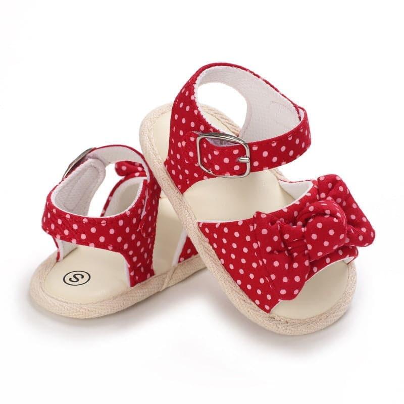 Summer Bow Princess Baby Toddler Shoes Soft-soled Baby Sandals - Angelodini