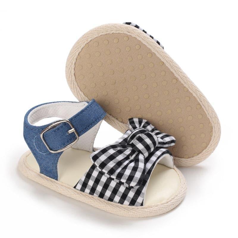 Summer Bow Princess Baby Toddler Shoes Soft-soled Baby Sandals - Angelodini