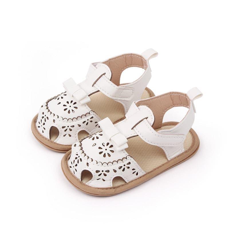 Summer Bow Soft-soled Baby Toe Sandals Cute Non-slip Toddlers - Angelodini