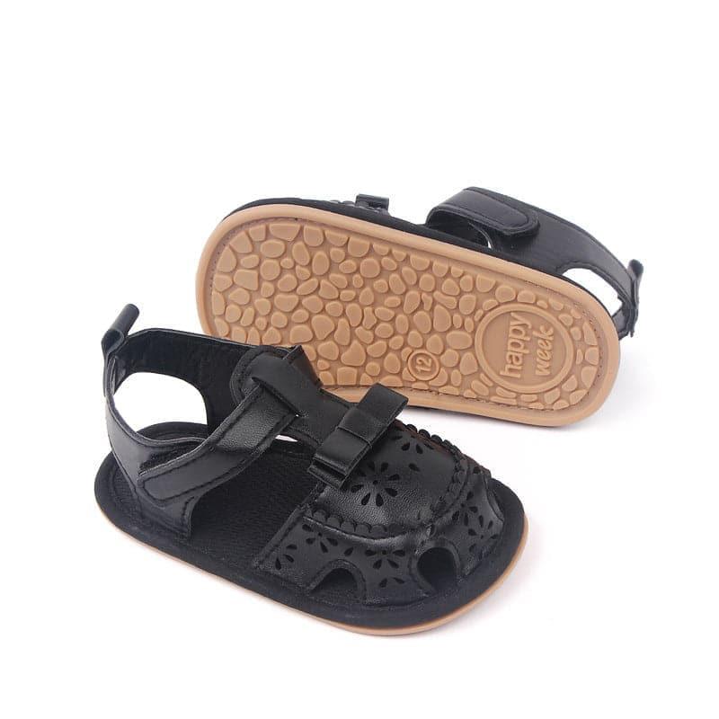 Summer Bow Soft-soled Baby Toe Sandals Cute Non-slip Toddlers - Angelodini