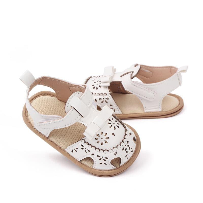 Summer Bow Soft-soled Baby Toe Sandals Cute Non-slip Toddlers - Angelodini