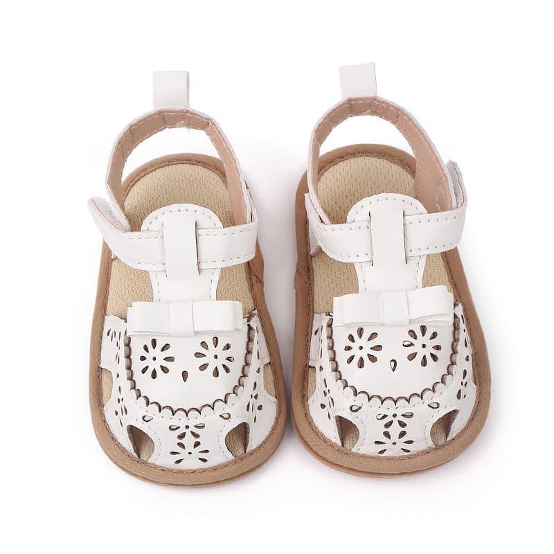 Summer Bow Soft-soled Baby Toe Sandals Cute Non-slip Toddlers - Angelodini